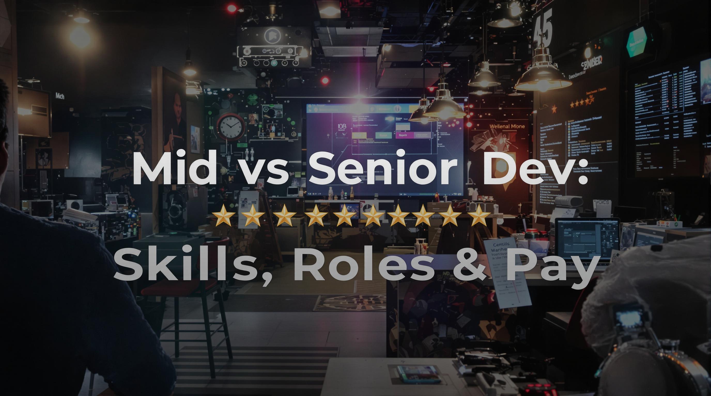 Mid vs Senior Dev: Skills, Roles, & Pay — Flex